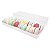 Caixa de Acetato TRP-324 (27x10x5 cm) (25un) Caixa para 20 Macaron Embalagem de Plástico e Papel - Imagem 3
