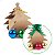 Embalagem Árvore de Natal Caixa AN-1 KRAFT (5.5 x 12 cm)  (100un) Decoração Lembracinha Festa Natal Pinheiro - Imagem 1