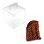 Caixa de Acetato PX-Tone 500g (15x15x16,3 cm) (10un) Embalagem para Bolos, Bentô Cake e Panetone, Embalagem Transparente - Imagem 2