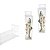 Embalagem de Acetato PX-237 (4x2x14 cm) (25un) Colecionador Iscas Artificiais, Cabo Fone Ouvido, Carregadores Embalagem - Imagem 2