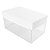 Caixa de Acetato TRP-316 (18x14x9 cm) (10un) Tampa de Plástico Acetato e Fundo de Papel - Imagem 2