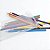 Caixa de Acetato PXLapis-2 (8.6x0.8x17.8 cm) (25un) Caixa para 12 Lápis Cor Sextavado Ø7mm Lembrancinha Festa Infantil - Imagem 1