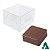 Kit 100 Caixa Acetato Transparente PX-201 6x6x4cm Pão de Mel Doces Artesanais Embalagem - Imagem 5