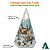 Caixa para Cone Trufado Cone-2 Natal (7x7x12 cm) (25un) Embalagem para Cone Trufado Natalino - Imagem 4
