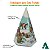 Caixa para Cone Trufado Cone-2 Natal (7x7x12 cm) (25un) Embalagem para Cone Trufado Natalino - Imagem 5