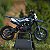 Mini Moto Ferinha 49cc Sem Partida Elétrica Azul - Imagem 2