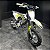 Mini Moto MXF 50cc TS 2 Tempos Motocross Amarela - Imagem 7