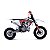 Mini Moto MXF 50cc TS 2 Tempos Motocross Vermelha - Imagem 5