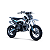 Mini Moto Pro Racing 90cc 4 tempos Azul - Imagem 1