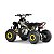 Mini Quadriciclo Mxf Infantil Thor 90cc 4 Tempos Amarelo - Imagem 3