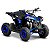 Quadriciclo Elétrico Infantil MXF Thor Electric 1000W Off-Road Azul - Imagem 1