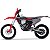 Moto MXF 250cc RXI com partida 4T Vermelha - Imagem 1
