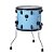 Surdo Odery Tiger series 16 x 14 acabamento Matte Sky com ferragens em Grafite - Imagem 1