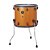 Surdo Odery Tiger series 14 x 12 c/ 3 pés - acabamento Metal Orange com ferragens em Grafite - Imagem 1