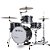 Bateria Odery CafeJazz Bumbo 18" - Imagem 1