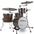 Bateria Odery CafeJazz Bumbo 18" - Imagem 4