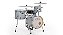 Bateria Odery CafeJazz SP16 Bumbo 16" Shell Pack - Imagem 2