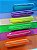 Estojo Escolar PVC - Color Neon  20x5x3,5 cm - Imagem 1