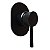 Acabamento Misturador De Chuveiro Kromma para Docol Base - KR707 Black - Imagem 1