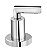 Acabamento Registro DocolBase 1/2", 3/4" e 1" Active Docol - Cromado - Imagem 1