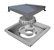 Ralo Linear Elleve Square Tampa 15x15cm - Inox - Imagem 2