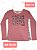 Blusa juvenil manga longa - Tamanho 16 - Imagem 1