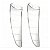 Hélice Ventilador Spirit Cristal C/2 Unids 200 201 202 203 - Imagem 2