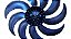 Hélice 9 Pás Ventilador Arno Xtreme 40cm Ve90 Ve95 Ve9m - Imagem 4