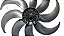 Hélice 8 Pás Ventilador Mondial 40cm Super Turbo Vtx 40cm - Imagem 2