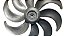 Hélice 8 Pás Ventilador Mondial 40cm Super Turbo Vtx 40cm - Imagem 3