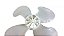 Hélice 4 Pás Para Ventilador Venti-Delta 50cm Gold Premium - Imagem 4