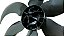 Hélice 6 Pás Para Ventilador Dômina 50cm Furo 12mm Preto - Imagem 3