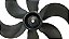Hélice 6 Pás Para Ventilador Dômina 50cm Furo 12mm Preto - Imagem 4