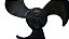 Hélice 3 Pás Para Ventilador Circulador Arno 40cm Cc91 Cc95 - Imagem 3