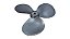 Hélice 3 Pás Para Ventilador Loren Sid Turbo 40cm Furo 10mm - Imagem 3