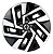 Roda VW Nova T-cross S56 Aro 16 5x100 Preto Diamantado - Imagem 1