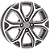 Roda Fiat Strada Volcano S29 Aro 15 4x98 Grafite Fosco Diamantado - Imagem 1