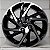 Roda Toyota Yaris Aro 15 4x100 Preto Diamantado - Imagem 2