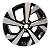 Roda Nivus Highline 2025 Aro 17 Original Volkswagen 5x100 Preto Diamantado - Imagem 1
