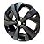 Roda Nivus Highline 2025 Aro 17 Original Volkswagen 5x100 Preto Diamantado Fumê - Imagem 2
