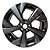 Roda Nivus Highline 2025 Aro 17 Original Volkswagen 5x100 Preto Diamantado Fumê - Imagem 1