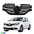 Grade Radiador Sandero Logan  2014 2015 2016 2017 2018 2019 (Com Friso Comado) - Imagem 1