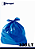 Saco de Lixo Azul 100L Micra 05 (70x85) com 100 Unidades – | Resistente e Econômico - Imagem 1