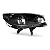 Farol Máscara Preta Jac J3 2010 2011 2012 2013 Lado Direito - Imagem 2
