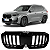 Grade Parachoque Dianteira Bmw X1 U11 2023 2025 Black Piano - Imagem 1