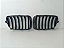 Grade Cromada Parachoque Dianteiro Bmw X3 2011 2012 2013 2014 2015 2016 2017 - Imagem 9