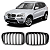 Grade Parachoque Dianteiro Bmw X3 2011 2012 2013 2014 Preta - Imagem 1