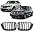 Grade Parachoque Dianteiro Black Piano Bmw X3 X4 2014 2018 - Imagem 1