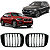 Grade Parachoque Dianteiro Black Piano Bmw X3 X4 2018 2021 - Imagem 1