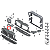 Suporte Grade Defletor Duto Ar Suporte Bmw X3 X4 2018 2021 - Imagem 5